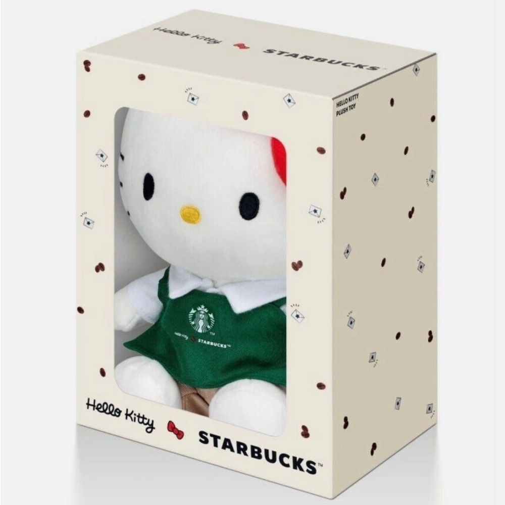 BRAND NEW Hello Kitty X Starbucks Plushie